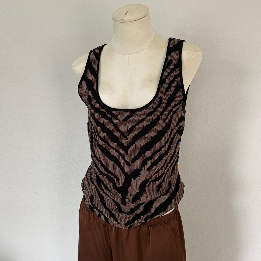 animal print tank